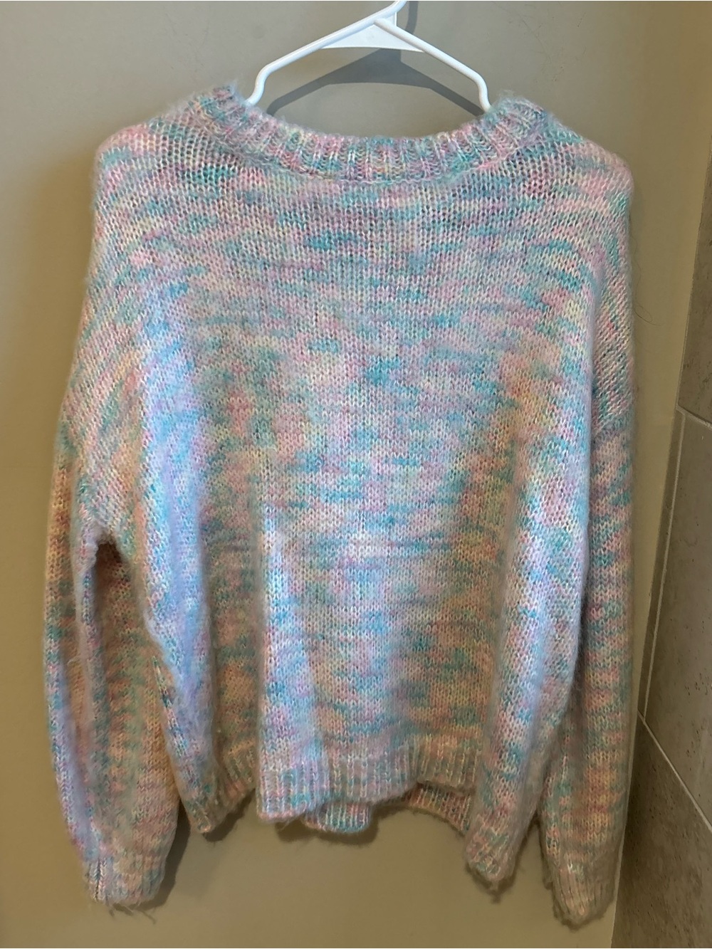 BiBi Pastel Multicolor Crewneck Sweater